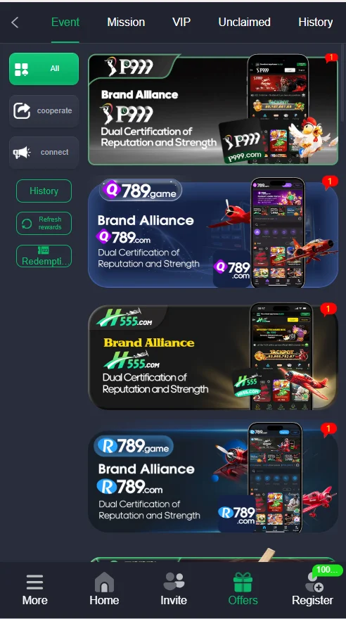 Z777 Brand Alliances